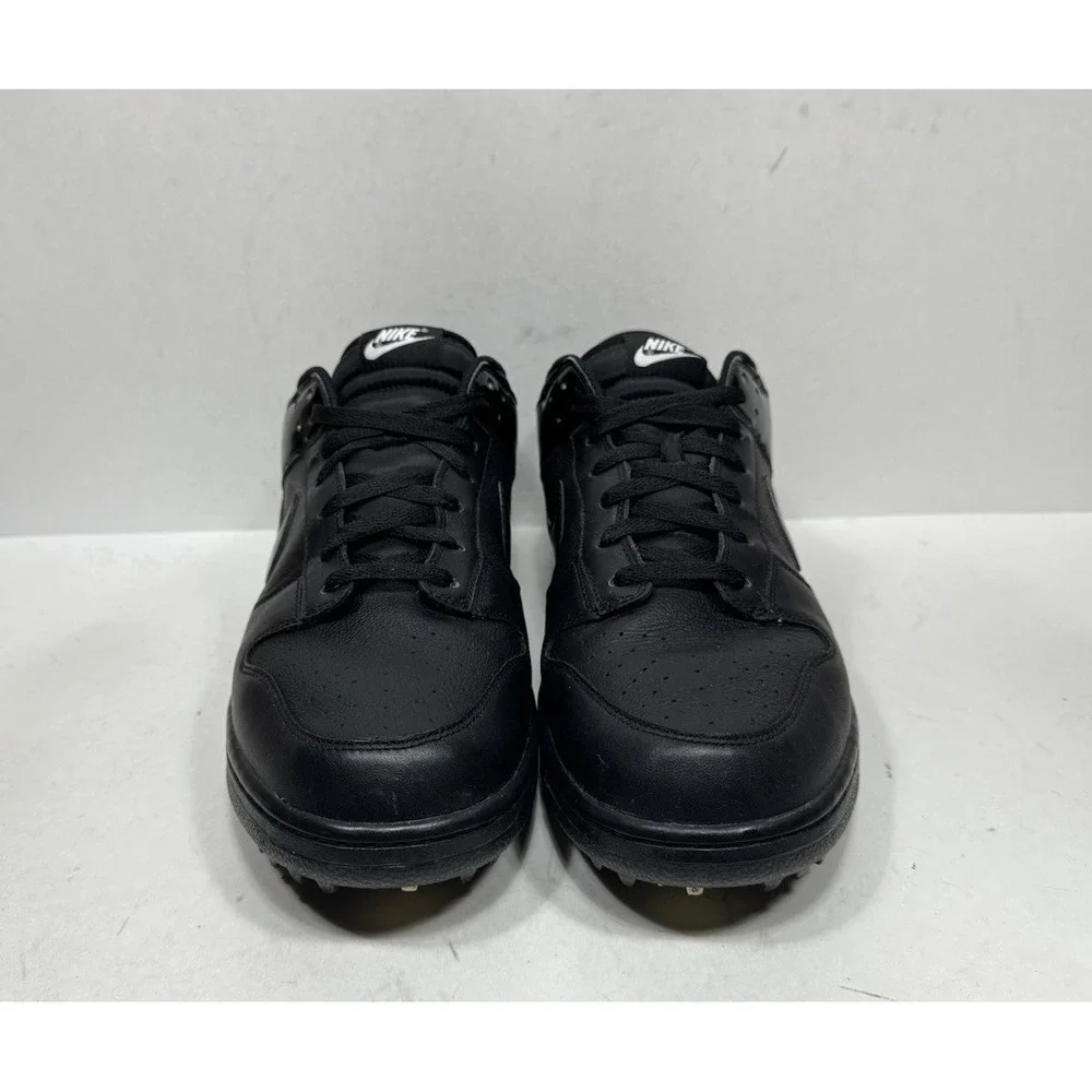 Rare Nike Dunk Low Black Golf NG Men's Size 13 Cleats Sneakers‎ Shoes 484294-003